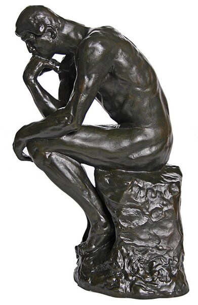 Perfect Replicas The Thinker Grande by Rodin Gates Hell Icon Sculpture